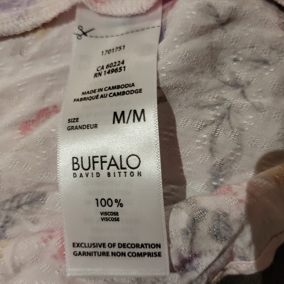 BUFFALO Floral Short Sleeve Blouse - Picture 3 of 6